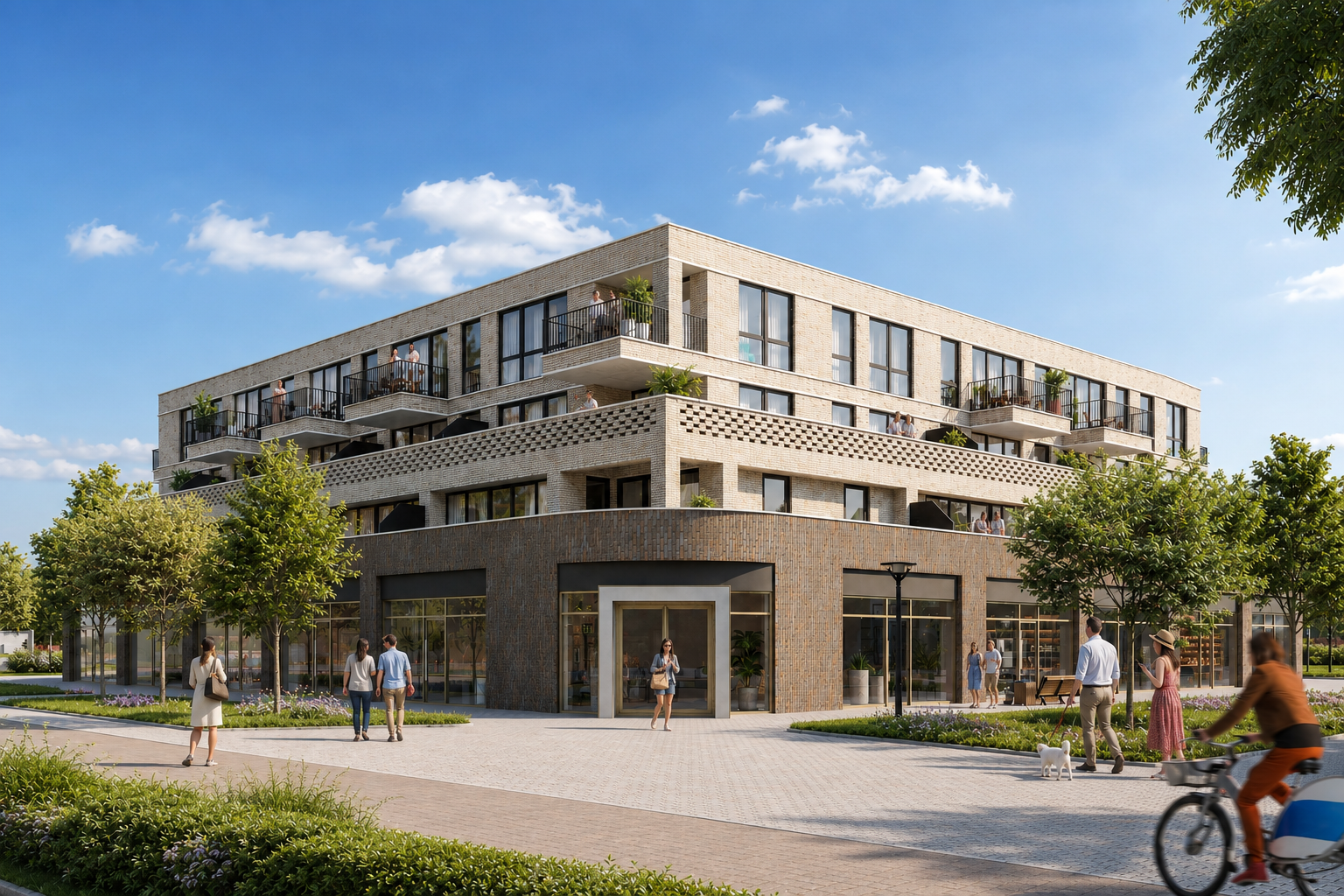 Sd a Architecten 1792 Appartementen Buteo Lelystad 000b